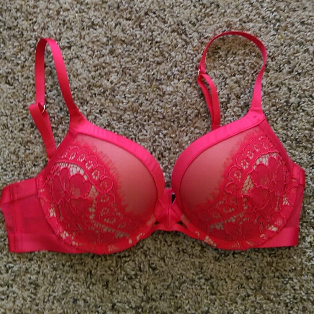 Victoria's Secret Bra Very Sexy Push Up 34C Red
